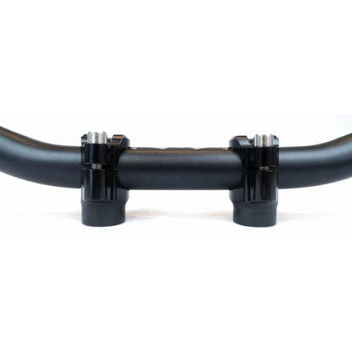 MCU Fatbar Aluminium Handlebar Risers 28.6 mm Black