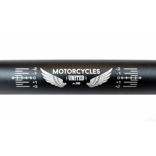 MCU 22MM Aluminium Fatbar  Stuur Zwart