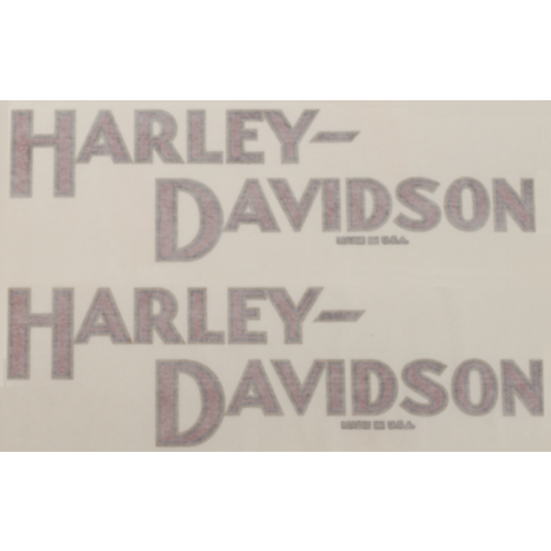 Decals / stickers / transfers voor Harley (selecteer model)