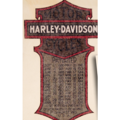 Decals / stickers / transfers voor Harley (selecteer model)