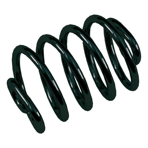 Barrel Solo Seat Spring Black, 2 Inch