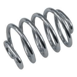 Barrel Solo Seat Spring Chrome, 2 Inch