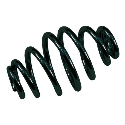 Tapered Solo Seat Spring, 4 Inch Black