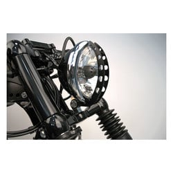 Motorrad Scheinwerferhalterung / Lampenhalter für Costum und Chopper  41-45mm Gabel Halterung Craftride schwarz ✓ Jetzt Bestellen!