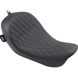 Low Solo Seat Diamond Zwart FXD Dyna 06-17