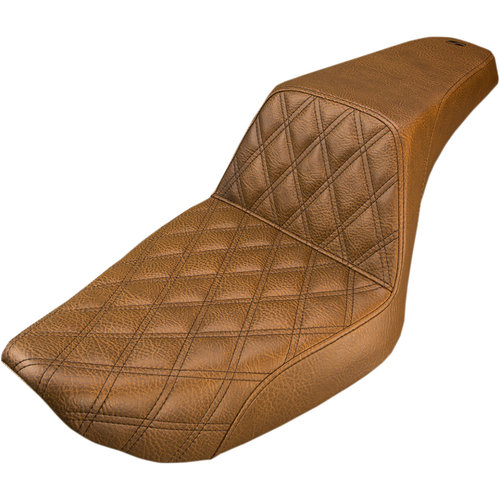 Saddlemen Step Up 2-Up Zadel Bruin Harley FXD 96-03 (selecteer model)