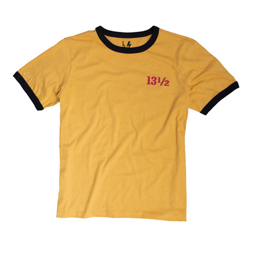13 ½  13 1/2 TSR Ringer  T-Shirt Yellow