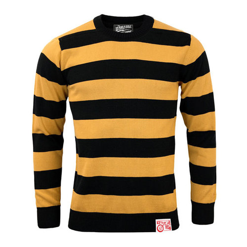 13 ½  Outlaw Classic Sweatshirt gebräunt gelb / schwarz