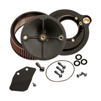Kit de filtre à air Stealth sans couvercle 18-20 Softail; 17-20 Touring; 17-20 Trike