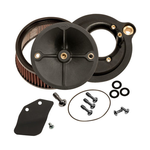 S&S Stealth Air Cleaner Kit Without Cover 18-20 Softail; 17-20 Touring; 17-20 Trike