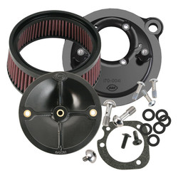 Kit de filtre à air Stealth sans couvercle 91-06 XL Sportster avec carburateur CV