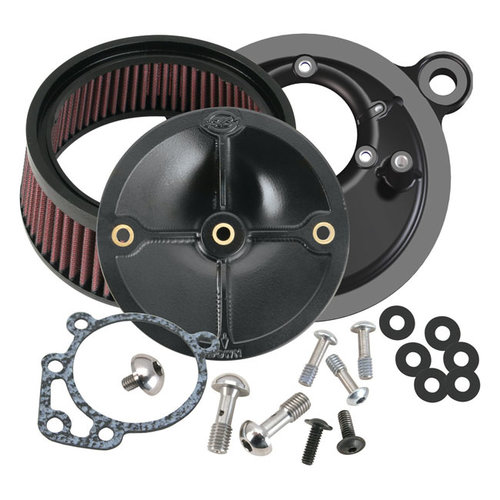 S&S Kit de filtre à air Stealth sans couvercle 93-99 EVO BT avec CV Carb