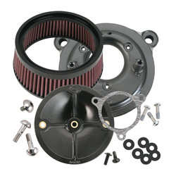 Stealth Air Cleaner Kit Without Cover 16-17 Softail; 2017 FXDLS; 08-16 Touring, Trike. (e-throttle)