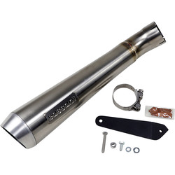 Low Mount Short Megaphone Muffler Indian FTR1200