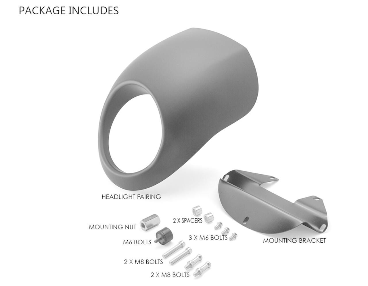 harley davidson headlight cowl