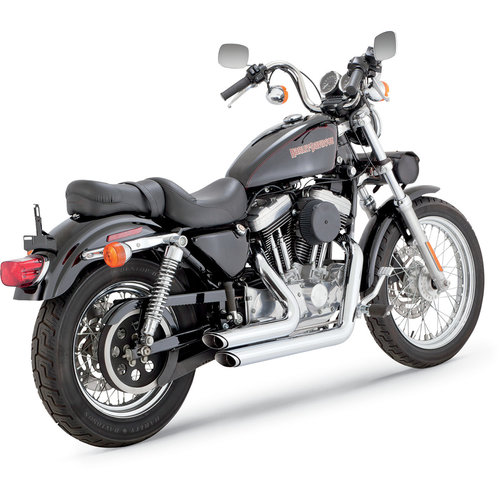 Vance & Hines Shortshots Staggered Chrome voor 99-03 Sportster XL