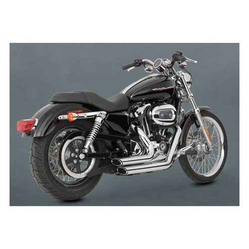 Vance & Hines Shortshots Staggered Exhaustsystem Chrome XL 04-13