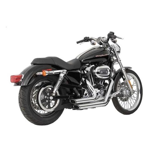 Vance & Hines Shortshots Staggered Uitlaatsysteem Chrome XL 04-13