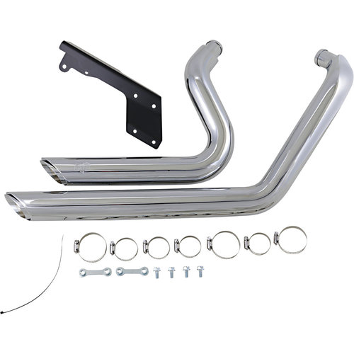 Vance & Hines Shortshots Staggered Exhaust System Chrome XL 14-20