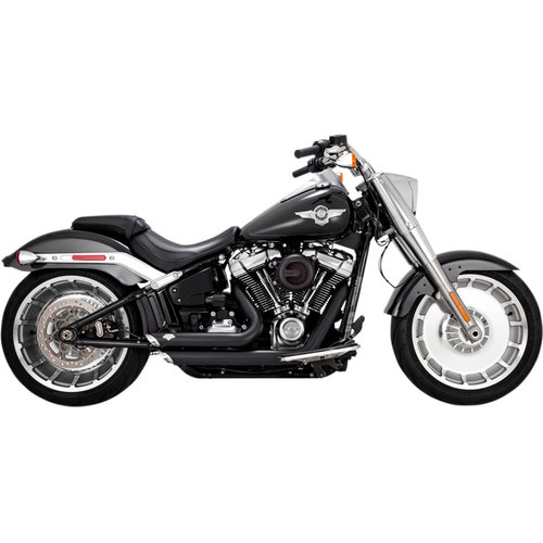 Vance & Hines Shortshots Staggered Silencieux Noir 18-20 Softail FLFB/S FXBR/S 19-20 FXDRS