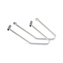 Set de support de sacoche Chrome Harley Softail 06-17