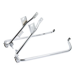 Saddlebag Bracket Set Chrome Harley Touring 09-13