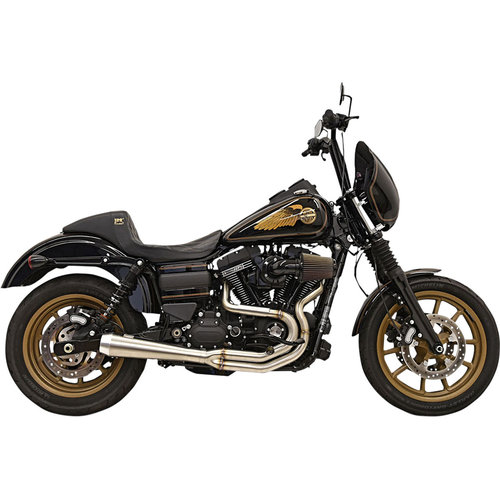 Bassani 1D2SSL Système d'échappement 2 en 1 Greg Lutzka Edition 91-17 Harley Dyna
