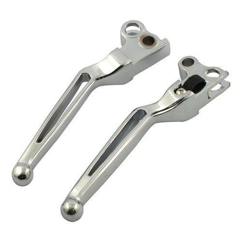 Handlebar Lever set, Slotted 82-95 B.T., Sportster XL