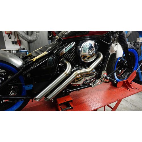 RMR Souffleuse à feuilles Kawasaki Vulcan VN800 '95 -04 Echappement