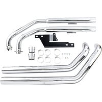 Kawaski  VN 900 Vulcan Système d'échappement Dragster 2 Into 2 Coupe droite