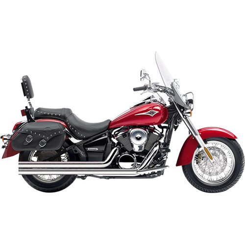 Cobra Kawasaki VN 900 B Vulcan Exhaust system Hot Rod Speedster Long W Powerport 2 Into 2 Straight-cut
