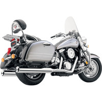 Kawaski VN 1500 Vulcan True Duals Classic uitlaatsystemen met Billet Tips