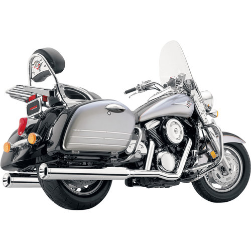 Cobra Kawaski VN 1500 Vulcan Systèmes d'échappement True Duals Classic avec embouts à billettes