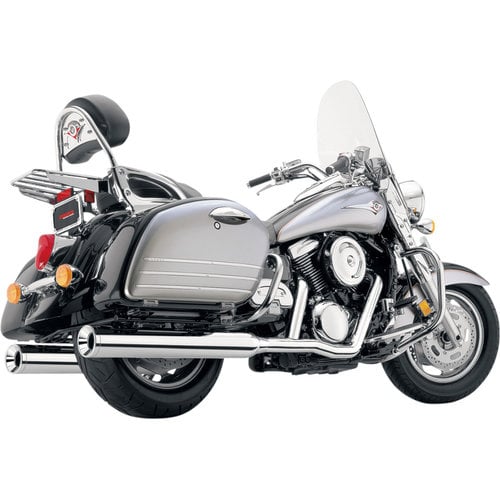 Cobra Kawaski VN 1500 Vulcan True Duals Classic exhaust systems with Billet Tips