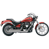 Kawaski  VN 900 Vulcan Système d'échappement Hot Rod Speedster Short W / Powersport 2 en 2 Straight-Cut