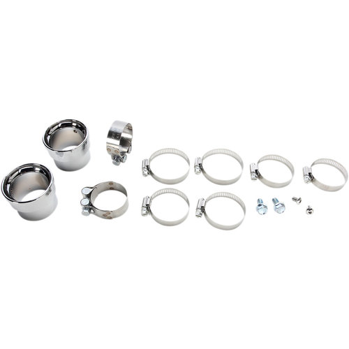 Cobra Kawaski  VN 900 Vulcan Exhaust System Hot Rod Speedster Short W/Powersport 2 Into 2 Straight-Cut