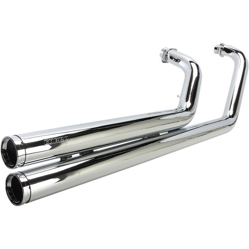Cobra Kawaski  VN 900 Vulcan Exhaust System Hot Rod Speedster Short W/Powersport 2 Into 2 Straight-Cut