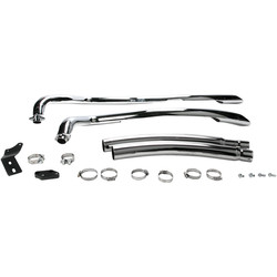 Kawaski VN 900 Vulcan Swept Exhaust Chrome