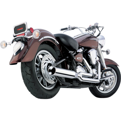 Cobra USA Yamaha XV Power Pro HP 2:1 Exhaust System Chrome