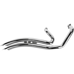 Yamaha XV Speedster Swept Exhaust System Chrome with O2 Sensor