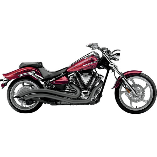 Cobra Yamaha XV Speedster Swept Auspuffanlage Schwarz Mit O2 Sensor