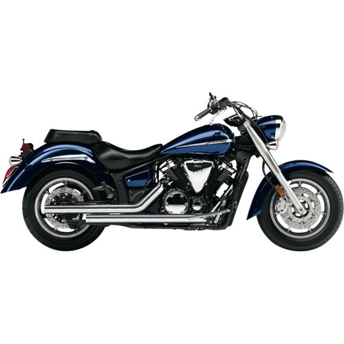 Cobra Yamaha XVS Dragster Auspuffanlage mit O2 Sensor
