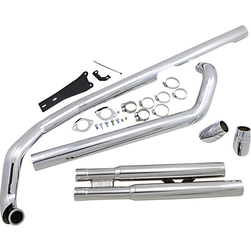 Cobra USA Yamaha XVS Speedster Slashdown Exhaust System Chrome