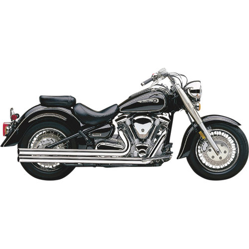 Cobra Yamaha XV Speedster Long Exhaust System Chrome