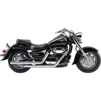 Suzuki C 90 Boulevard Echappement Dragster 2 en 2 Coupe droite Chrome