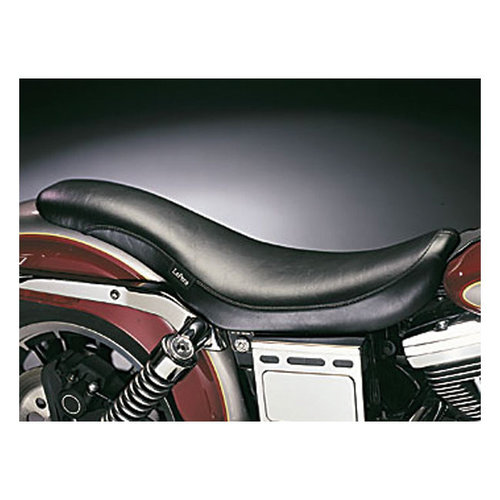 Le Pera King Cobra Seat 2-up Smooth Black HD Dyna 06-17
