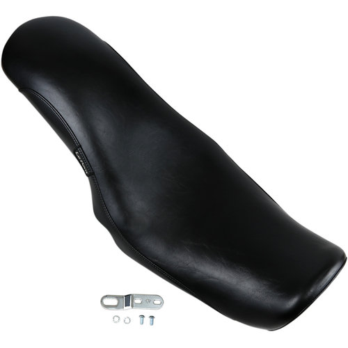 Le Pera King Cobra Seat 2-up Smooth Black HD Dyna 06-17