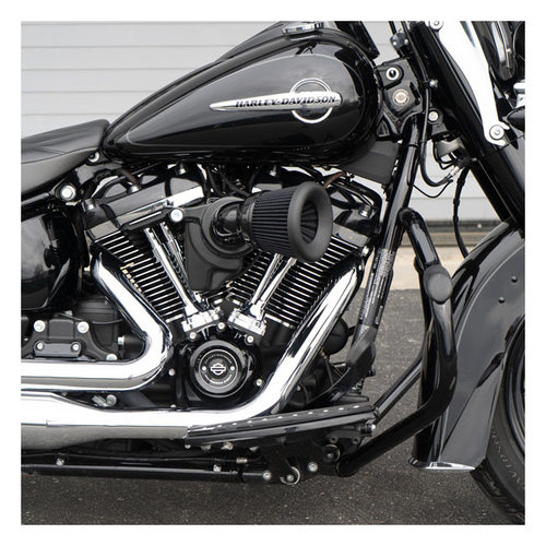 Arlen Ness Velocity 65° Air Cleaner Kit Chrome/Black 01-15 Softail/04-17 Dyna/02-07 FLT/Touring
