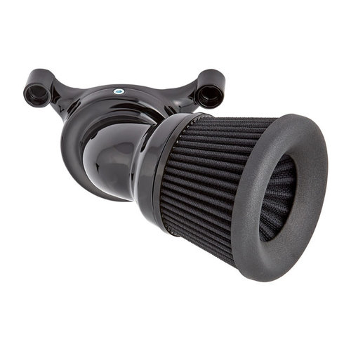 Arlen Ness Kit de filtre à air Velocity 65 ° Chrome / Noir 88-20 Sportster XL