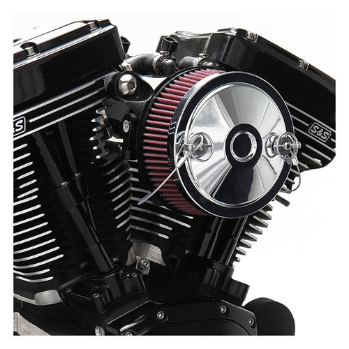 S&S  Air Filter Kit for Super E/G Carbs Teardrop 00-15 Softail; 99-17 Dyna; 99-07 Touring FL